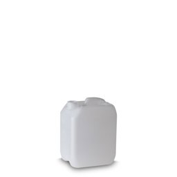 Zeige Details für 2,5 L UN-HDPE-Kanister, natur, rechteckig, RD45 (124 g) Bild von 2,5 L UN-HDPE-Kanister, natur, rechteckig, RD45 (124 g)