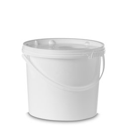 Zeige Details für 11 l UN-Gefahrguteimer aus PP, weiß, mit Deckel Bild von 11 l UN-Gefahrguteimer aus PP, weiß, mit Deckel