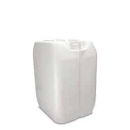 Zeige Details für 20 L UN-Kanister HDPE weiß, rechteckig, RD 61 mit Sichtstreifen, 775 g Bild von 20 L UN-Kanister HDPE weiß, rechteckig, RD 61 mit Sichtstreifen, 775 g