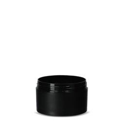 Zeige Details für Cremedose 100 ml aus PP, schwarz, rund mit ND 68 Gewinde Bild von Cremedose 100 ml aus PP, schwarz, rund mit ND 68 Gewinde