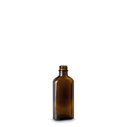 Zeige Details für Meplatflasche 100 ml aus Braunglas mit Gewinde GL22 Bild von Meplatflasche 100 ml aus Braunglas mit Gewinde GL22