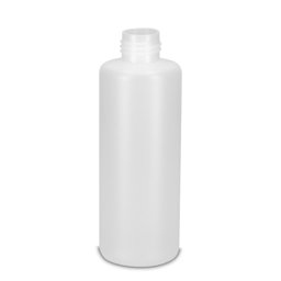 Zeige Details für 200 ml Rundflasche aus HDPE, natur, ND25 (zylindrisch) Bild von 200 ml Rundflasche aus HDPE, natur, ND25 (zylindrisch)