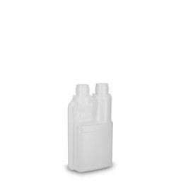 Zeige Details für 250 ml Dosierflasche HDPE natur – Two-Neck (OV28) Bild von 250 ml Dosierflasche HDPE natur – Two-Neck (OV28)