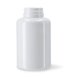 Zeige Details für 250 ml Runddose aus PET, weiß, Gewinde 38/400 Bild von 250 ml Runddose aus PET, weiß, Gewinde 38/400