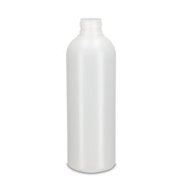 Zeige Details für 250 ml Rundflasche aus Green‑HDPE, natur, Gewinde 24/410 Bild von 250 ml Rundflasche aus Green‑HDPE, natur, Gewinde 24/410