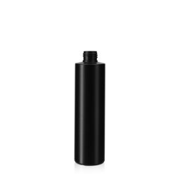 Zeige Details für 250 ml HDPE-Rundflasche schwarz, Gewinde 24/410, flache Schulter Bild von 250 ml HDPE-Rundflasche schwarz, Gewinde 24/410, flache Schulter