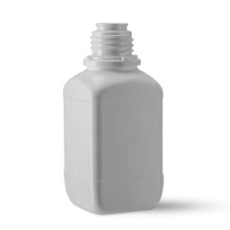 Zeige Details für 250 ml HDPE-Vierkant-Flasche (weiß) – Enghals, Gewinde OV32 Bild von 250 ml HDPE-Vierkant-Flasche (weiß) – Enghals, Gewinde OV32