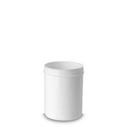 Zeige Details für PP Zylinderdose 250 ml, weiß, Gewinde RD65 Bild von PP Zylinderdose 250 ml, weiß, Gewinde RD65