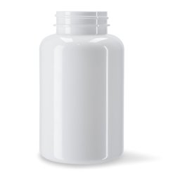 Zeige Details für Runde PET-Dose 300 ml, weiß – Gewinde 45/400 Bild von Runde PET-Dose 300 ml, weiß – Gewinde 45/400