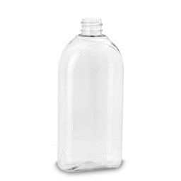 Zeige Details für 500 ml PET-Ovalflasche klar, Gewinde 28/410 (Formflasche) Bild von 500 ml PET-Ovalflasche klar, Gewinde 28/410 (Formflasche)