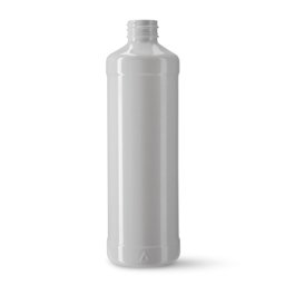 Zeige Details für 500 ml PET-Rundflasche, zylindrisch, Gewinde 28/410, weiß Bild von 500 ml PET-Rundflasche, zylindrisch, Gewinde 28/410, weiß