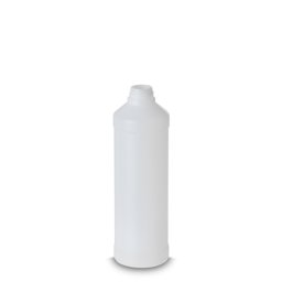 Zeige Details für HDPE Rundflasche 500 ml natur, zylindrisch, ND 28 Bild von HDPE Rundflasche 500 ml natur, zylindrisch, ND 28