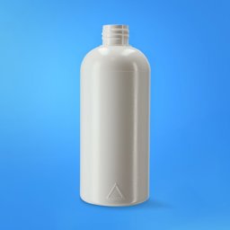 Zeige Details für 500 ml Rundflasche – rHDPE weiß, Gewinde 28/410, Rundschulter (40 g) Bild von 500 ml Rundflasche – rHDPE weiß, Gewinde 28/410, Rundschulter (40 g)