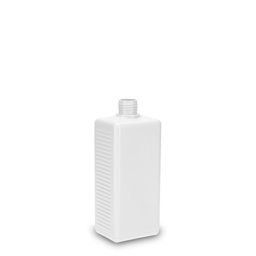Zeige Details für 500 ml eckige HDPE-Flasche weiß, Enghals RD25 (rHDPE, rechteckig) Bild von 500 ml eckige HDPE-Flasche weiß, Enghals RD25 (rHDPE, rechteckig)