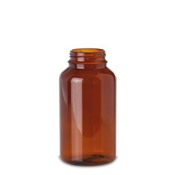 Zeige Details für 750 ml PET‑G Runddose (braun) mit RD58 Gewinde, zylindrisch Bild von 750 ml PET‑G Runddose (braun) mit RD58 Gewinde, zylindrisch