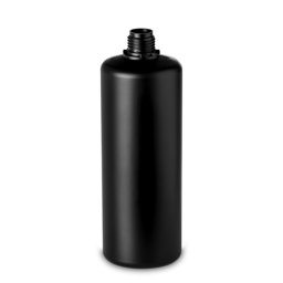 Zeige Details für Rundflasche 1 L (HDPE), schwarz, Gewinde OV28, zylindrisch Bild von Rundflasche 1 L (HDPE), schwarz, Gewinde OV28, zylindrisch
