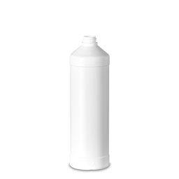 Zeige Details für 1000 ml HDPE-Rundflasche, weiß, Gewinde ND 28 (rund) Bild von 1000 ml HDPE-Rundflasche, weiß, Gewinde ND 28 (rund)
