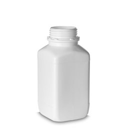Zeige Details für 2,5 L UN-Vierkantflasche HDPE weiß, Gewinde OV80 (eckig) Bild von 2,5 L UN-Vierkantflasche HDPE weiß, Gewinde OV80 (eckig)