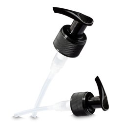 Zeige Details für Cremespender schwarz mit Gewinde 28/410 und 260 mm Steigrohr Bild von Cremespender schwarz mit Gewinde 28/410 und 260 mm Steigrohr