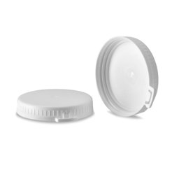 Zeige Details für Stülpdeckel ND55 aus HDPE, weiß – Dosenverschluss Bild von Stülpdeckel ND55 aus HDPE, weiß – Dosenverschluss