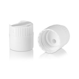 Zeige Details für Disc Top Schraubverschluss PE, weiß matt, 24/410, Lock/Unlock Bild von Disc Top Schraubverschluss PE, weiß matt, 24/410, Lock/Unlock