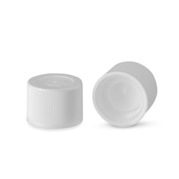 Zeige Details für Drück‑Dreh‑Kappe aus PP für Gewinde 24/410, weiß – Höhe 22,5 mm Bild von Drück‑Dreh‑Kappe aus PP für Gewinde 24/410, weiß – Höhe 22,5 mm