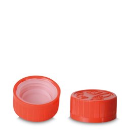 Zeige Details für Drück- und Drehverschluss, rot (HDPE) – passend für Gewinde 28/410 Bild von Drück- und Drehverschluss, rot (HDPE) – passend für Gewinde 28/410