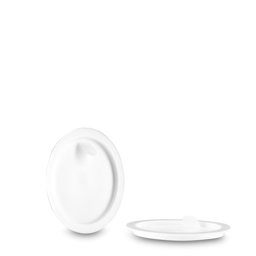 Zeige Details für Einlegedeckel weiß für 30 ml Glastiegel (PP, Prellverschluss) Bild von Einlegedeckel weiß für 30 ml Glastiegel (PP, Prellverschluss)