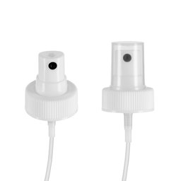 Zeige Details für PP-Fingerzerstäuber, weiß – Gewinde 28, Düse schwarz, Klarsichtkappe Bild von PP-Fingerzerstäuber, weiß – Gewinde 28, Düse schwarz, Klarsichtkappe