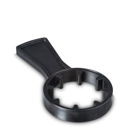 Zeige Details für Kanister-Schlüssel RD 51, HDPE schwarz (Gewinde 51) Bild von Kanister-Schlüssel RD 51, HDPE schwarz (Gewinde 51)