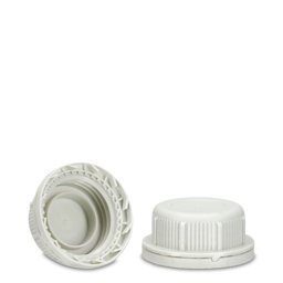 Zeige Details für Kanisterverschluss RD45 – PCR rHDPE natur/grau mit EPE-Dichtring Bild von Kanisterverschluss RD45 – PCR rHDPE natur/grau mit EPE-Dichtring