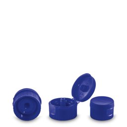 Zeige Details für Klappscharnierverschluss aus PP, Blau, ND28 (gerader 3 mm Auslauf, Typ 3899) Bild von Klappscharnierverschluss aus PP, Blau, ND28 (gerader 3 mm Auslauf, Typ 3899)