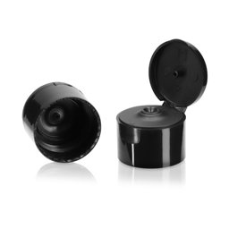 Zeige Details für Klappscharnierverschluss (PP) – schwarz, Gewinde 28/410 Bild von Klappscharnierverschluss (PP) – schwarz, Gewinde 28/410