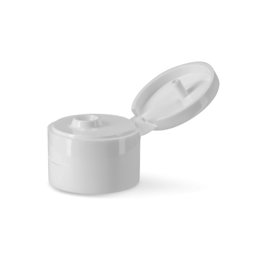 Zeige Details für Klappverschluss aus PP, weiß, Gewinde 24/410 – Öffnung Ø 2,9 mm Bild von Klappverschluss aus PP, weiß, Gewinde 24/410 – Öffnung Ø 2,9 mm