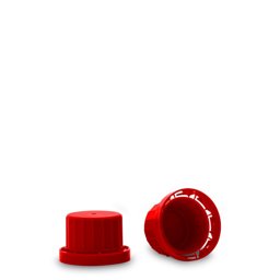 Zeige Details für Originalitäts-Verschluss PP, rot (Gewinde OV 28) – Konusverschluss Bild von Originalitäts-Verschluss PP, rot (Gewinde OV 28) – Konusverschluss