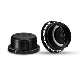 Zeige Details für Sicherheitsring-Verschluss RD45 (ND45), weiß, HDPE Bild von Sicherheitsring-Verschluss RD45 (ND45), weiß, HDPE