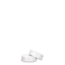 Zeige Details für Runder ABS-Schraubverschluss, weiß, Gewinde ND62 (für 100 ml Tiegel) Bild von Runder ABS-Schraubverschluss, weiß, Gewinde ND62 (für 100 ml Tiegel)