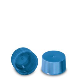 Zeige Details für Schraubkappe aus PP, hellblau – passend für RD25 Gewinde Bild von Schraubkappe aus PP, hellblau – passend für RD25 Gewinde