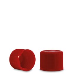 Zeige Details für Schraubkappe aus PP, rot – passend für RD/ND 18 Gewinde Bild von Schraubkappe aus PP, rot – passend für RD/ND 18 Gewinde