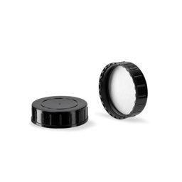 Zeige Details für PP-Schraubverschluss schwarz, GL 55 – mit EPE- und Safe Seal (PS60) Einlage Bild von PP-Schraubverschluss schwarz, GL 55 – mit EPE- und Safe Seal (PS60) Einlage