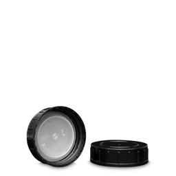 Zeige Details für GL 55 Schraubverschluss, PP schwarz mit LDPE-Konusdichtung Bild von GL 55 Schraubverschluss, PP schwarz mit LDPE-Konusdichtung