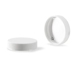 Zeige Details für PP-Schraubverschluss weiß, Gewinde 45/400 mit FS5-8 Liner Bild von PP-Schraubverschluss weiß, Gewinde 45/400 mit FS5-8 Liner