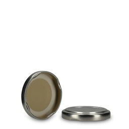 Zeige Details für Twist-Off Glasverschluss TO 48 – Weißblech, silber (48 mm) Bild von Twist-Off Glasverschluss TO 48 – Weißblech, silber (48 mm)