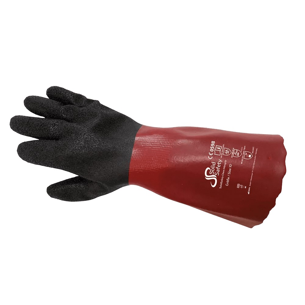 Bild von SolidSafety Chem MaxGrip – Chemikalienschutzhandschuh Premium