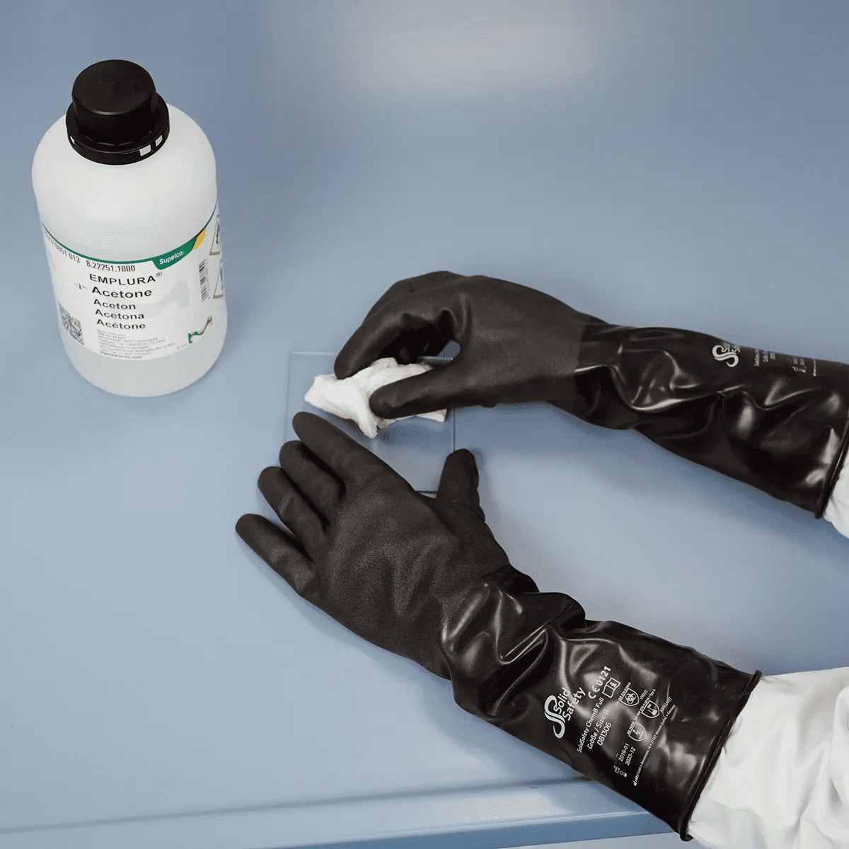 Bild von Chemikalienschutzhandschuh, Größe 11, Solidsafety ChemB Full