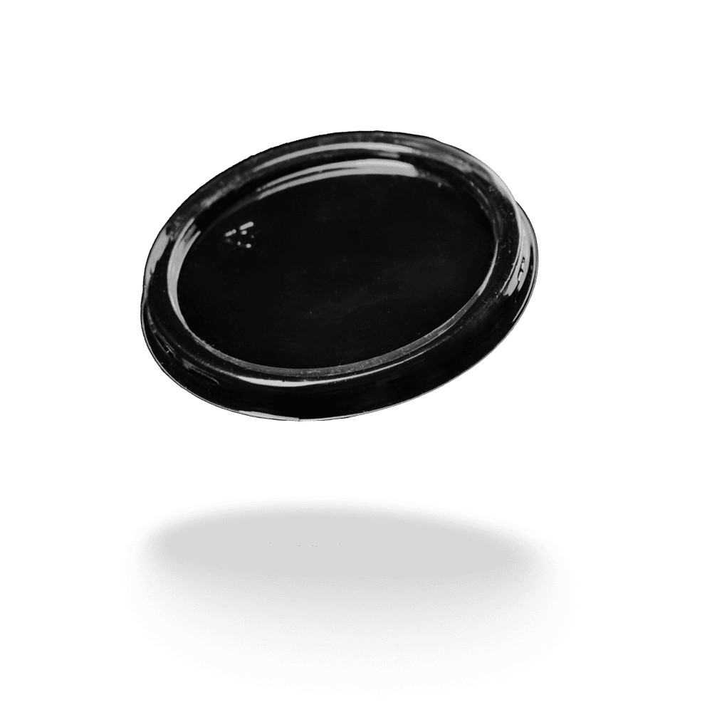 Bild von Deckel für Mundspülbecher 180 ml, transparent, milchig, PET-Folie