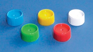 Bild von Deckeleinsätze PP, f, Kryoröhrchen, weiß, Pck à 500