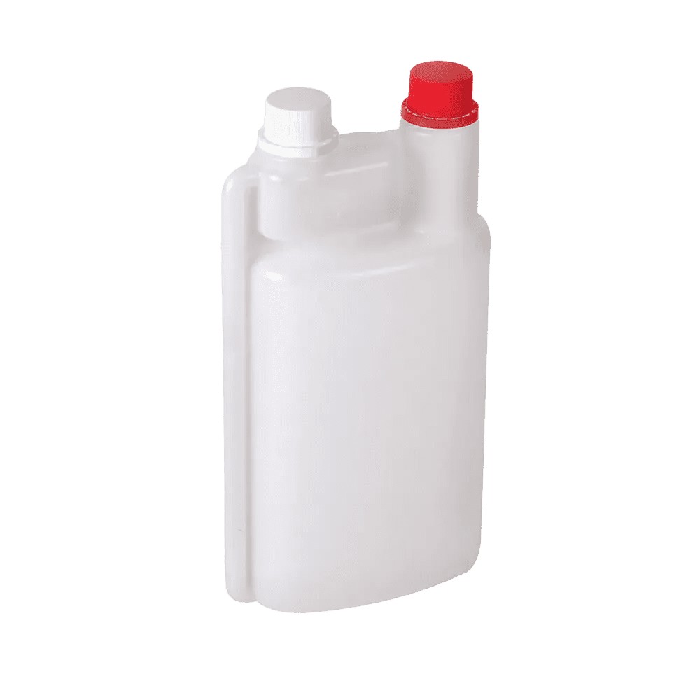 Bild von Dosierflasche, 1l, weiß, rot