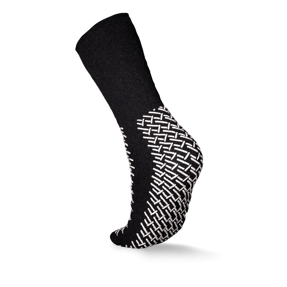 Bild von ECO-PLUS Antirutsch-Socken, Größe X-Weit, anthrazit