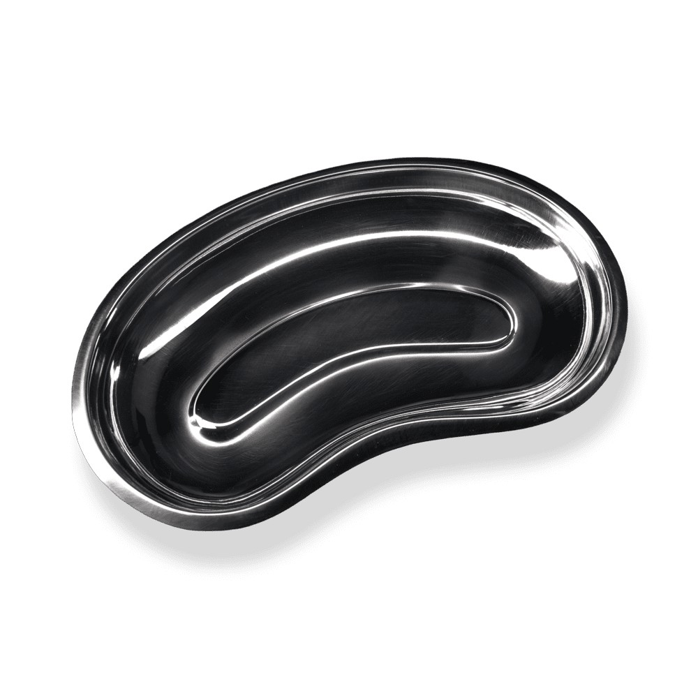 Bild von Edelstahl Nierenschale, silberglänzend, 250 x 40 mm